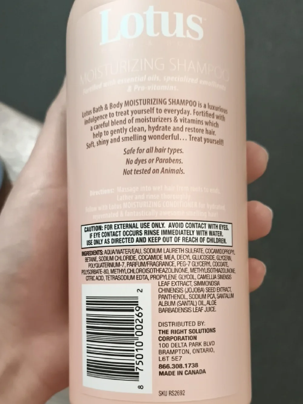Lotus Shampoo X Conditioner